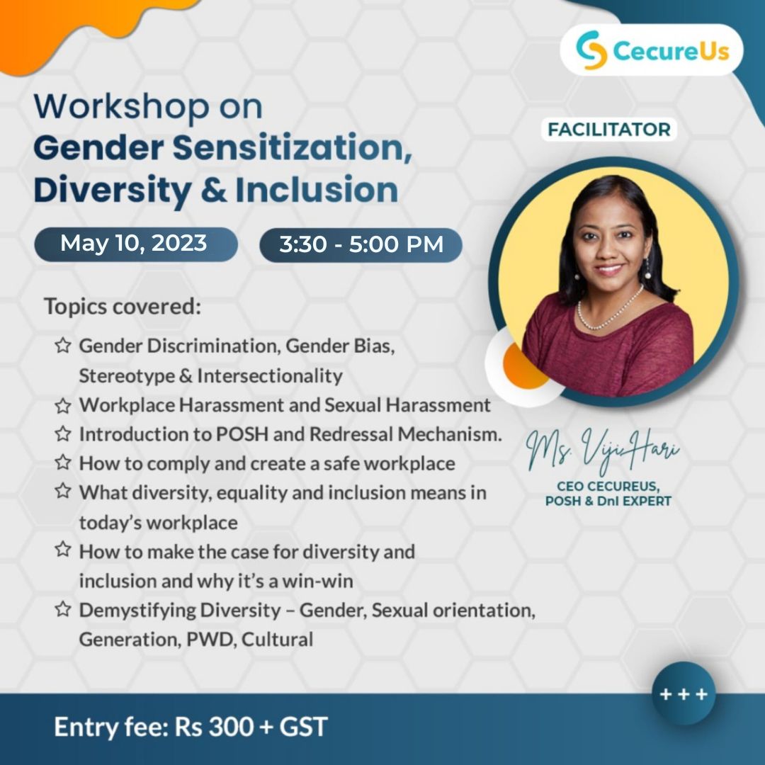 Workshop On Gender Sensitization Diversity And Inclusion Prevention